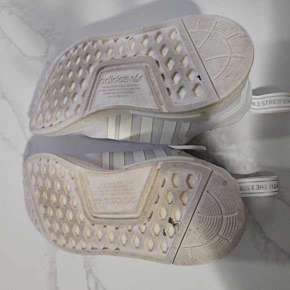 Adidas White NMD R1 Size 6.5 - Picture 6 of 7